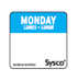 2 Dissolvable Sysco Label ESF