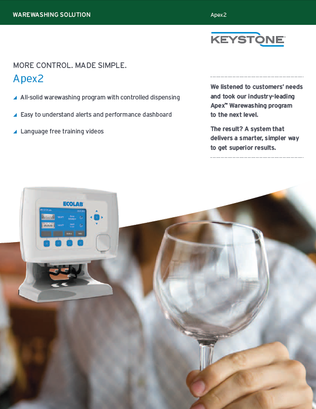 Keystone Apex Chlorine Free Machine Detergent