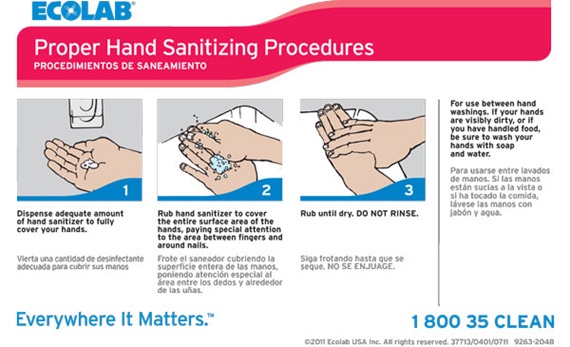 Keystone Foam Hand Sanitizer Manual