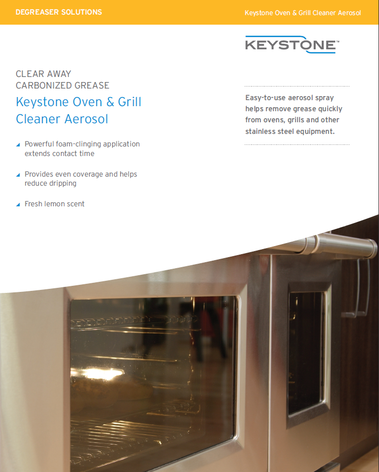 Keystone Oven and Grill Cleaner Aerosol