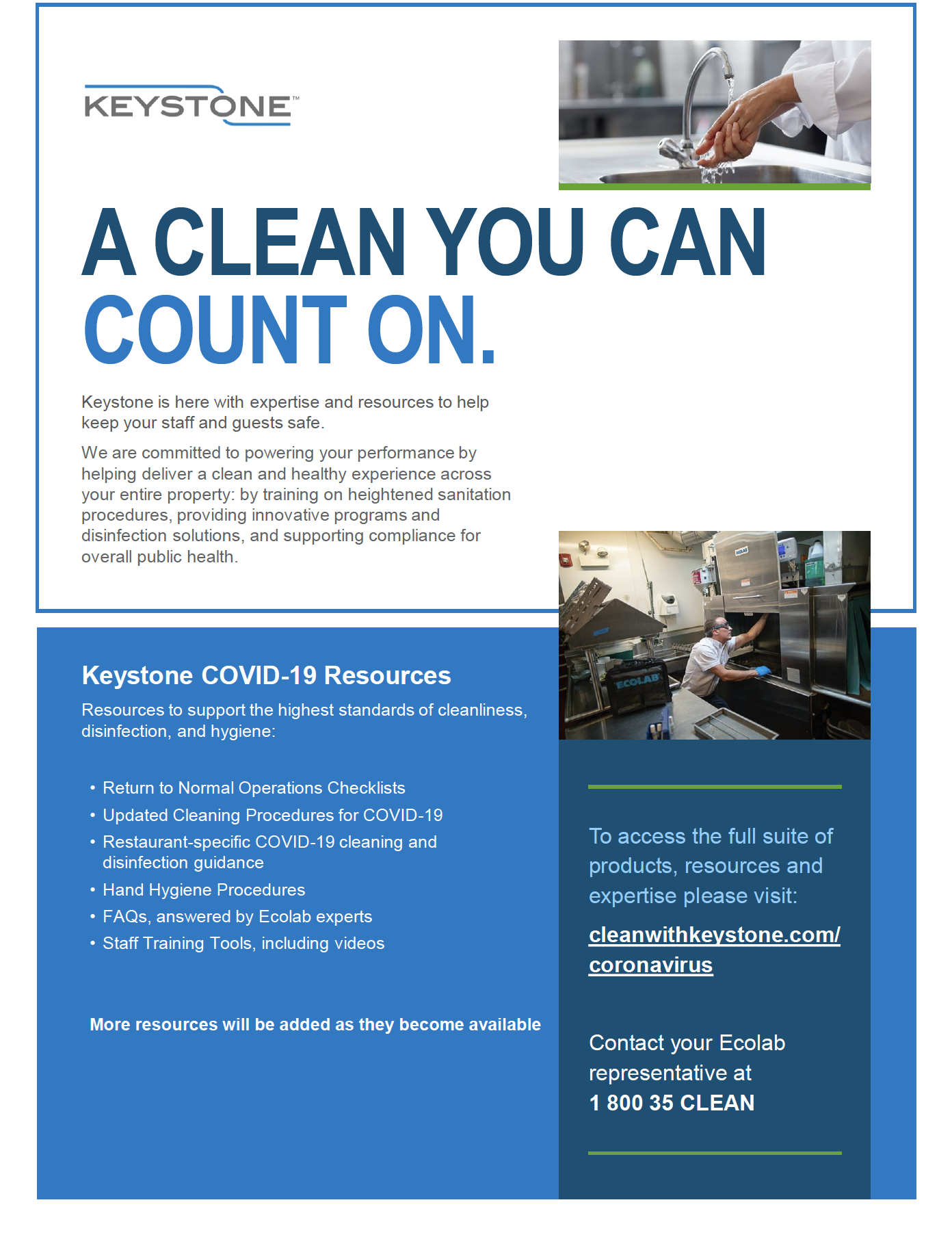 COVID-19 Resource Library for Foodservice