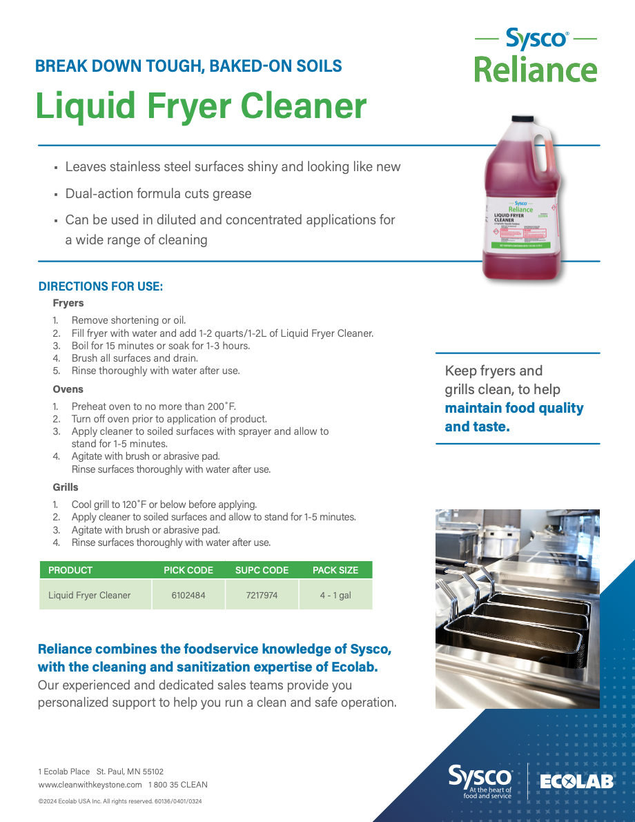 Reliance Floor Cleaner
