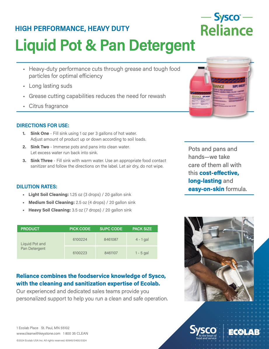 Reliance Floor Cleaner